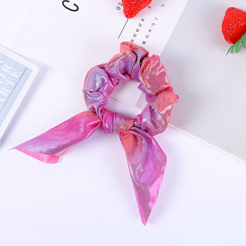 Anillo de cabello de la tela de cinta de arco al por mayor